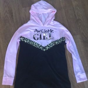 Girls justice hoodie